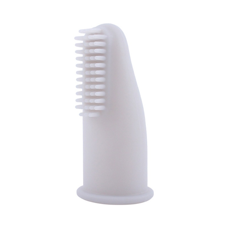Đầu cọ đánh răng bằng silicon an toàn mềm mại tiện dụng chăm sóc răng miệng cho trẻ nhỏ