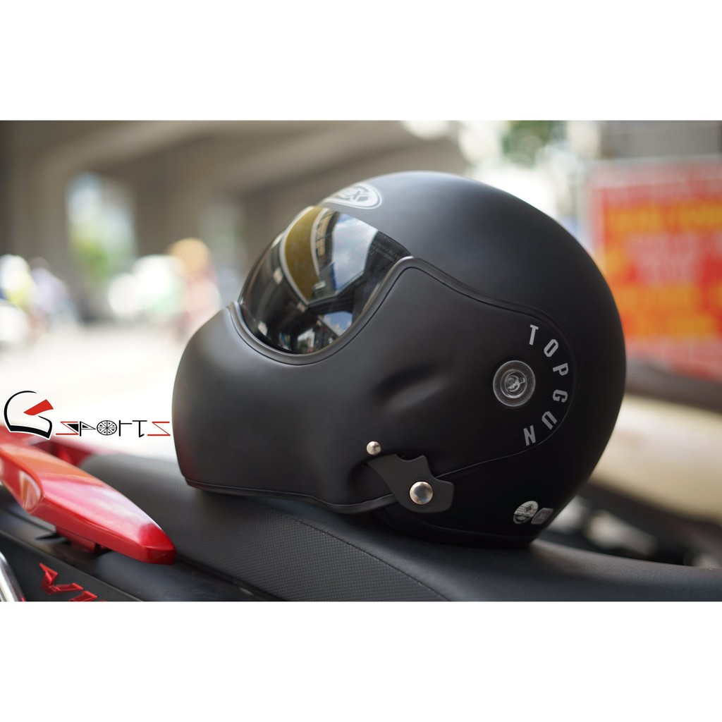 Mũ Bảo hiểm Fullface Lật Hàm TOPGUN Thái Lan