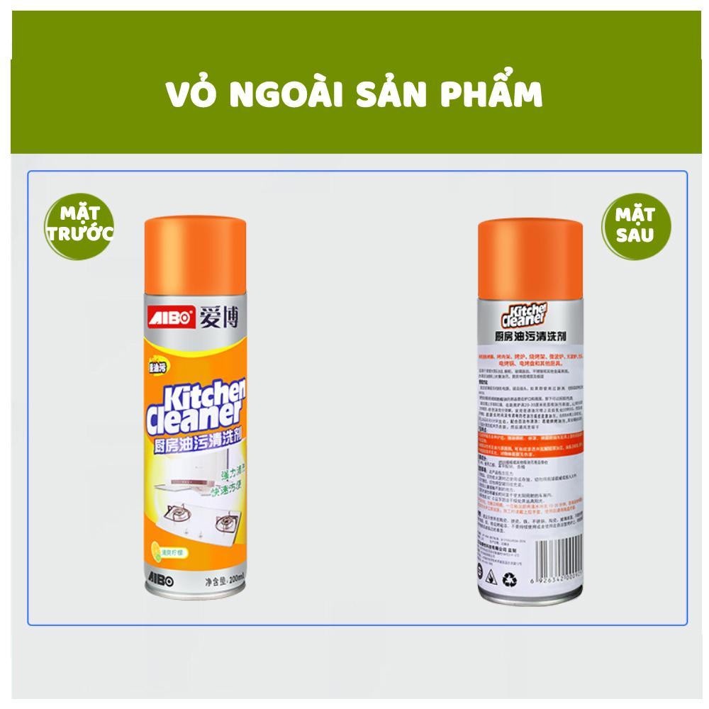CHAI TẨY RỬA VỆ SINH ĐA NĂNG KITCHEN CLEANER 500ML DÀNH CHO NHÀ BẾP ĐA NĂNG MÙI THƠM DỄ CHỊU