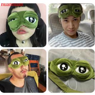 Bịt mắt hình chú ếch buồn bã 3D giúp ngủ ngon thư giãn khi đi du lịch/làm trang phục hóa trang