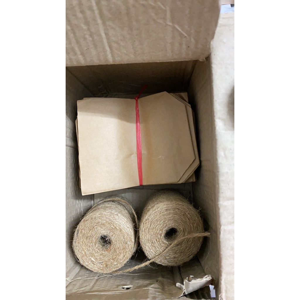 Cuộn dây thừng 150m trang trí làm đồ handmade, túi giấy