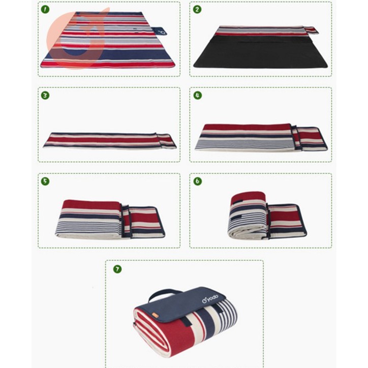 Thảm trải du lịch, đi phượt gấp gọn đa năng | BigBuy360 - bigbuy360.vn