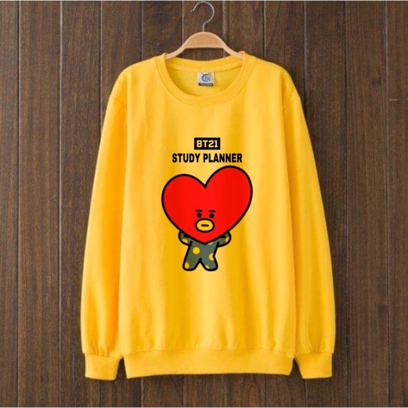Áo BTS BT21 STUDY PLANNER dễ thương