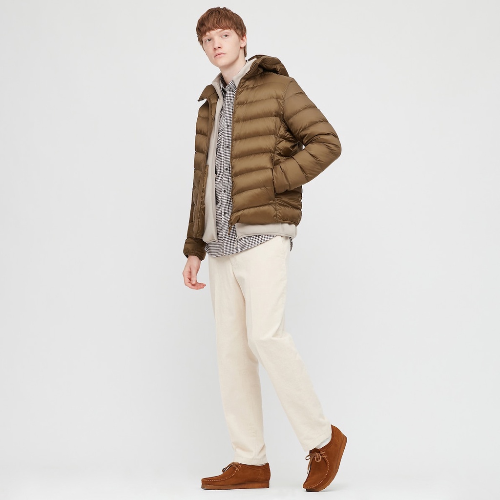 Áo Lông Vũ Có Mũ Nam Uniqlo Nhật Bản chính hãng siêu nhẹ siêu ấm