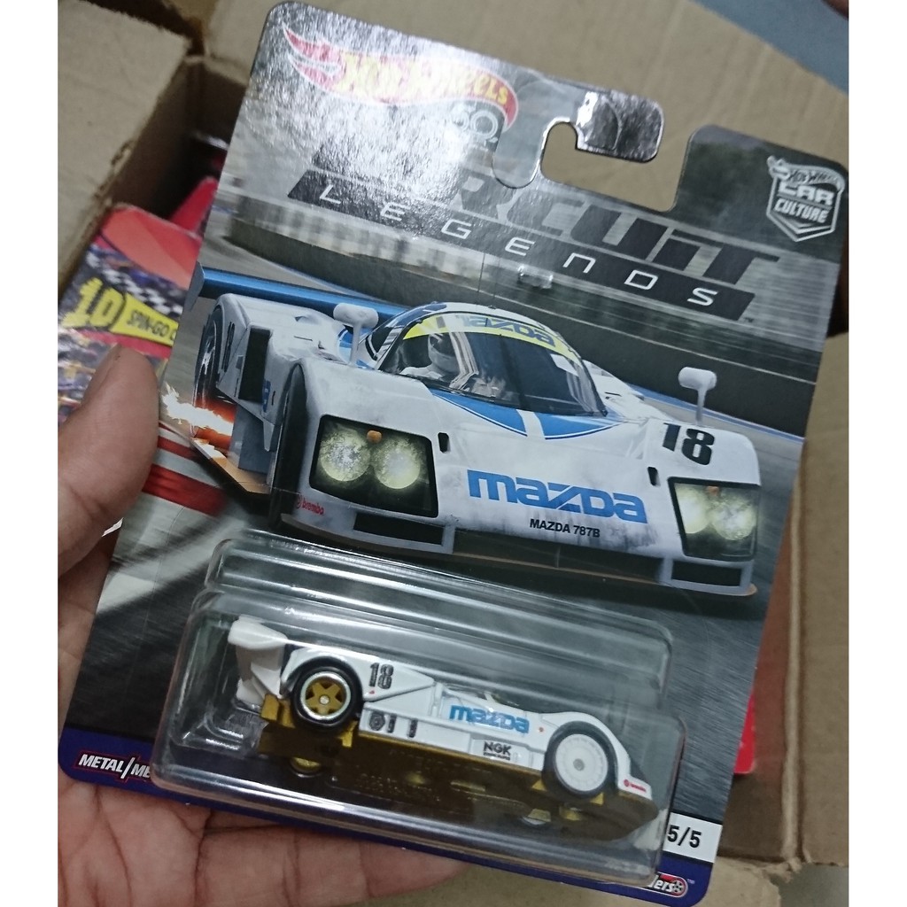 Xe Hotwheels Siêu Xe Mazda 787B
