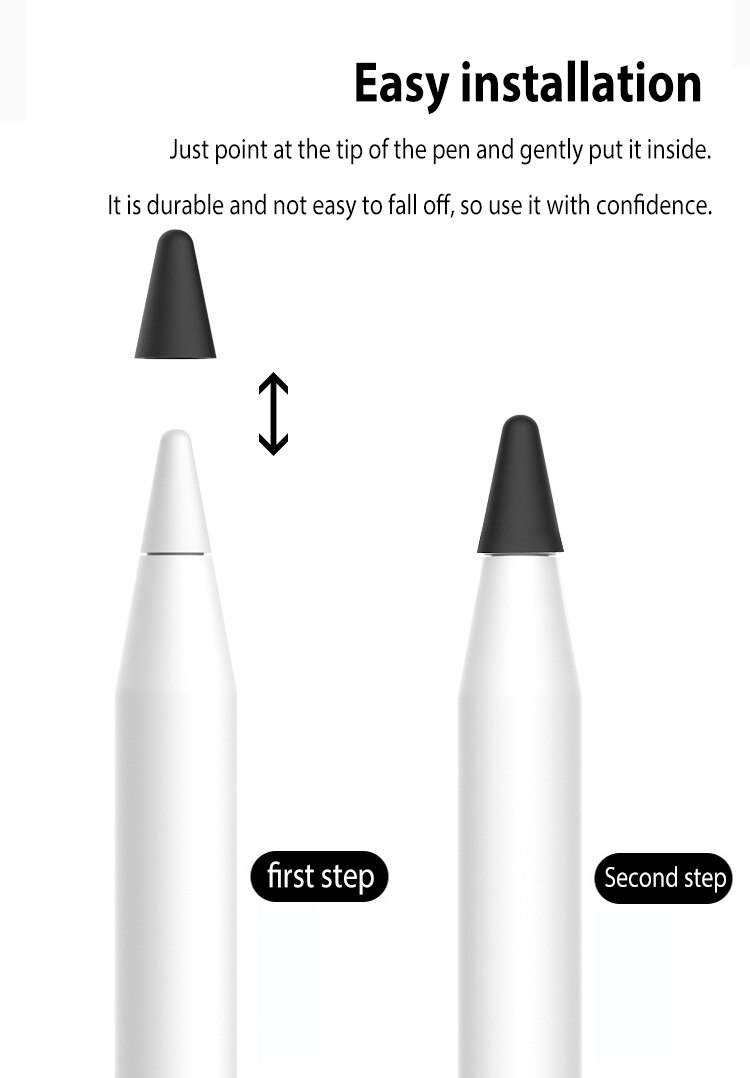 Ốp Silicon Bảo Vệ Bút Cảm Ứng Dành Cho Apple Pencil2 1 2st