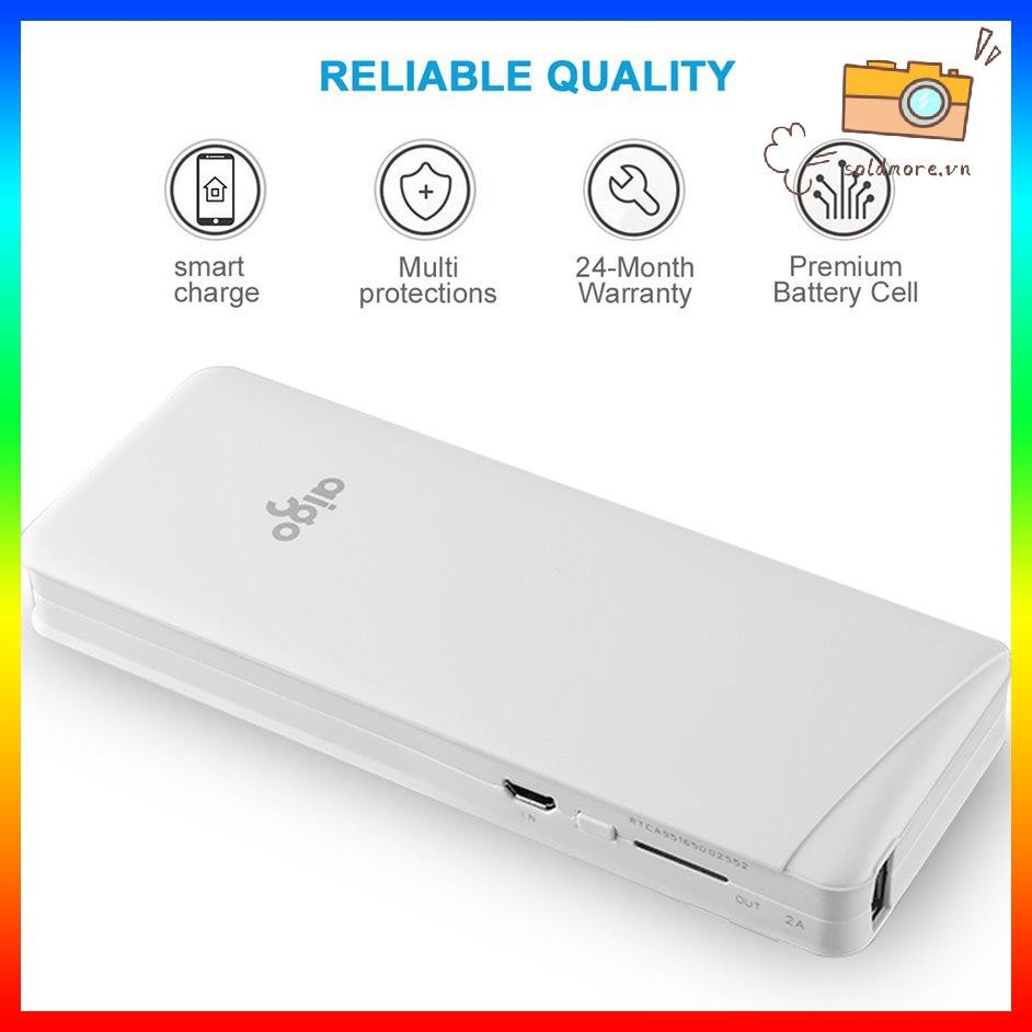 Bộ Sạc Dự Phòng D12 10000mah Cho Điện Thoại Di Động