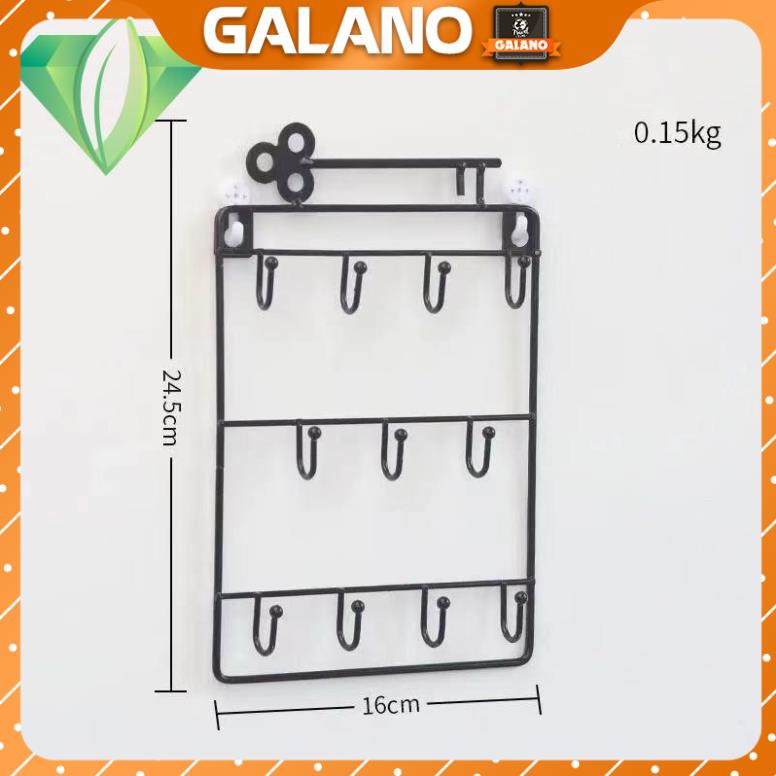 Giá Treo Đồ GALANO Giá Để Đồ Trang Sức, Treo Chìa Khóa, Treo Khẩu Trang Đa Năng Tiện Dụng HG-001285