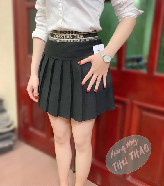 Chân Váy Xếp Ly Cạp Chữ - CAO CẤP- HÓT HÍT [VIDEO THẬT
