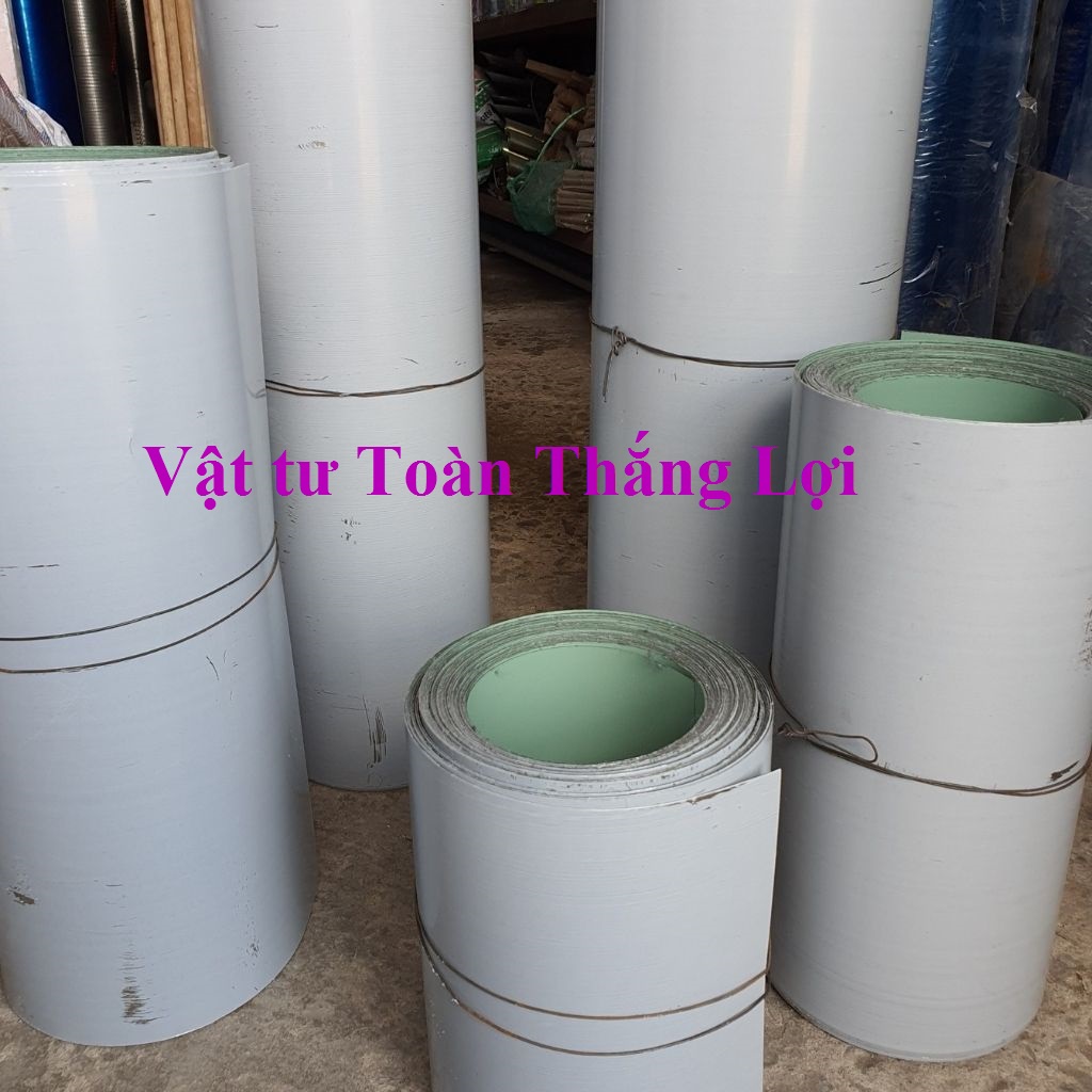 ( Khổ Cao Từ 20Cm Đến 60Cm X Dài 1M ) Tấm Tôn Thiếc Phẳng Xanh Lợp Mái Nhà Chống Dột
