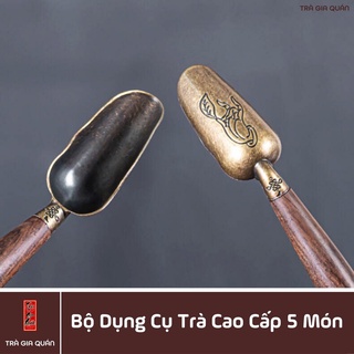 Bộ Xúc Trà Gỗ Cao Cấp 5 Món XT 27