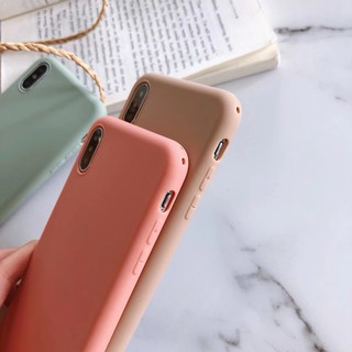 [ FREESHIP TỪ 50K TOÀN QUỐC ] Ốp lưng Iphone trơn màu không logo 2