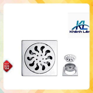 Hố Ga Thoát Nước Sàn Phễu Thoát Sàn Bằng INOX Chống Mùi Hôi GA01