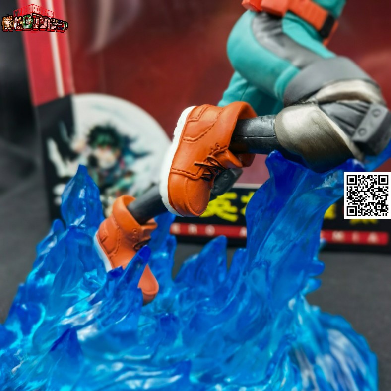 Mô hình lớn hiệu ứng Anime My Hero Academia nhân vật Midoriya Izuku Deku trạng thái One For All Delaware 1734 B