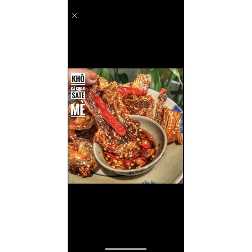 Khô Cá Khoai Rim Sate Mè Lon 250gr [FREE SHIP] TỪ ĐƠN 50K, [Loại Đặc Biệt] Hàng Ngon Nhà Làm