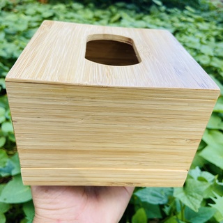 Hộp để giấy ăn bằng tre