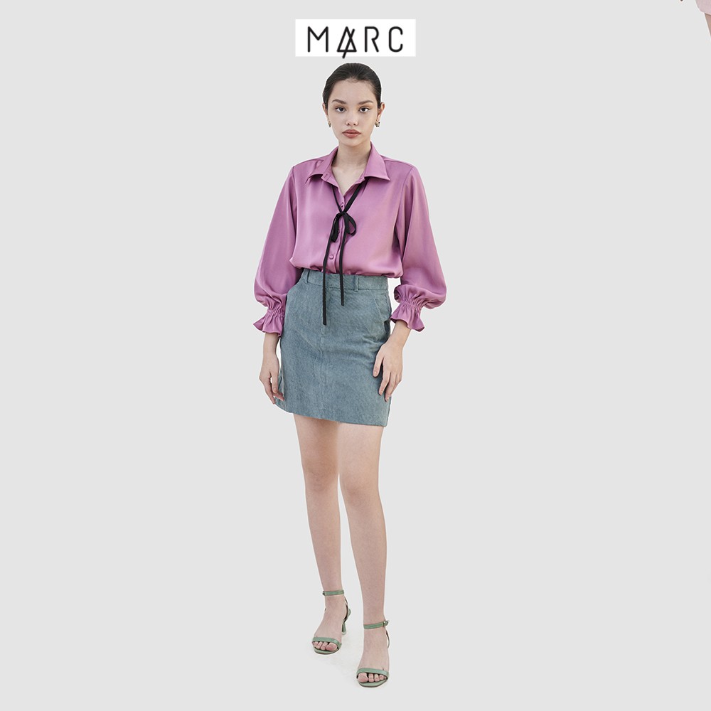 Váy mini basic nhung tăm - MARC FASHION | BigBuy360 - bigbuy360.vn