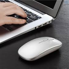 Chuột không dây Bluetooth wireless USB HXSJ M90 siêu mỏng, chống ồn tự sạc pin