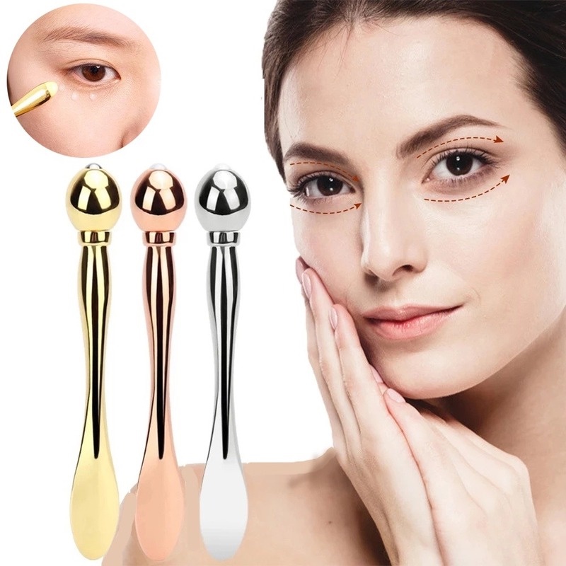 [Hàng mới về] Dụng cụ mát xa mắt hai đầu cầm tay đa năng chuyên nghiệp