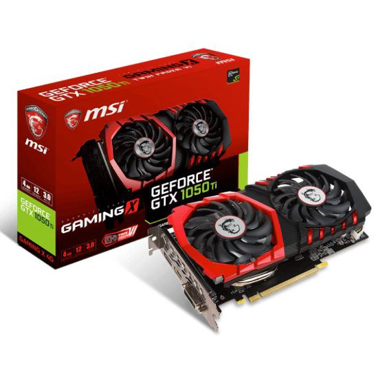 MSI GTX 1050 Ti GAMING X 4G