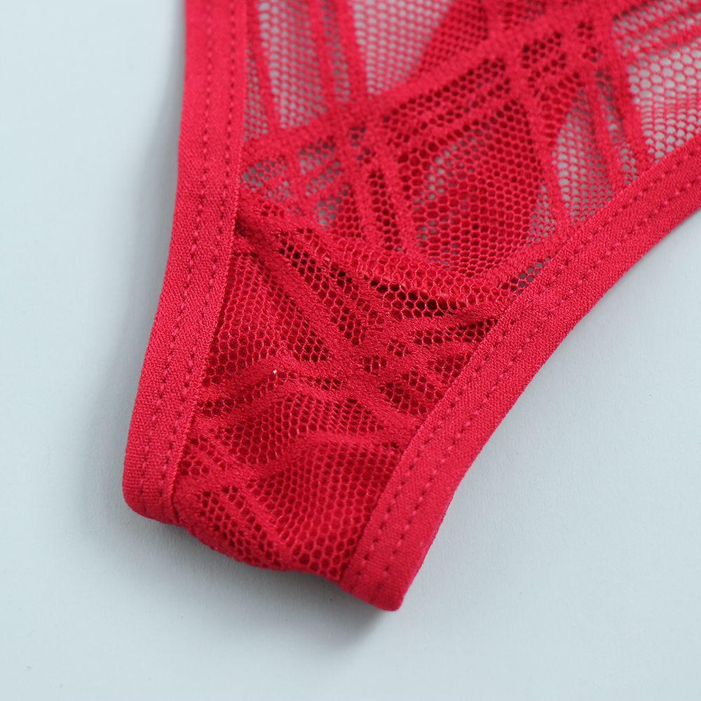 1 Quần Lót Lọt Khe Vải Lưới Xuyên Thấu Thoáng Khí Phong Cách Quyến Rũ