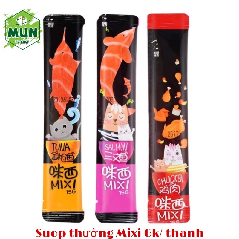 Súp thưởng mixi 1 thanh