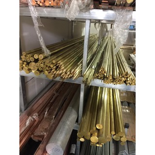 Combo 1 cọc tiếp địa đồng vàng phi 16 + 1 ốc siết cáp