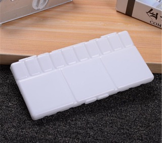 Khay Pha Màu Đôi PALETTE,Khay Pha Màu Có Nắp