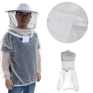 Mũ Lưới Veil Smock Người nuôi ong Quần áo bảo vệ nửa thân chống ong