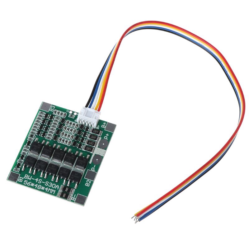 Bảng mạch bảo vệ pin 4S LiFePo4 18650 BMS PCB chuyên dụng chất lượng cao cấp