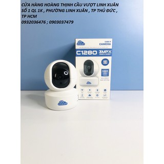 Camera vitacam c1280 độ phân giải 3mpx . xoay 360 . đàm thoại 2 chiều.