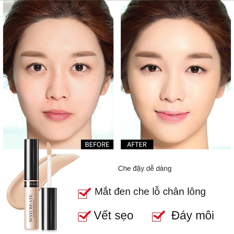 [Hàng mới về] Thỏi kem nền che khuyết điểm dạng lỏng dành cho trang điểm làm đẹp