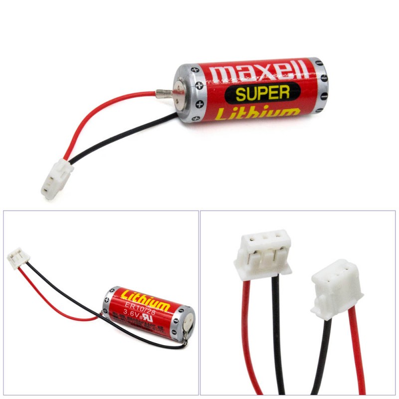 Pin Maxell ER10/28 3.6V  PLC Mitsubishi FX2NC-32BL