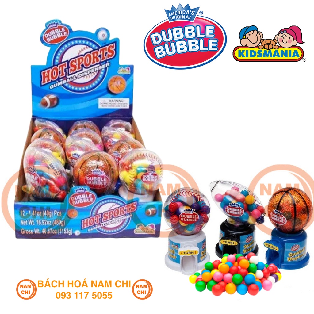 [NGẪU NHIÊN] Kẹo Cao Su DOUBLE BUBBLE Hot Sport