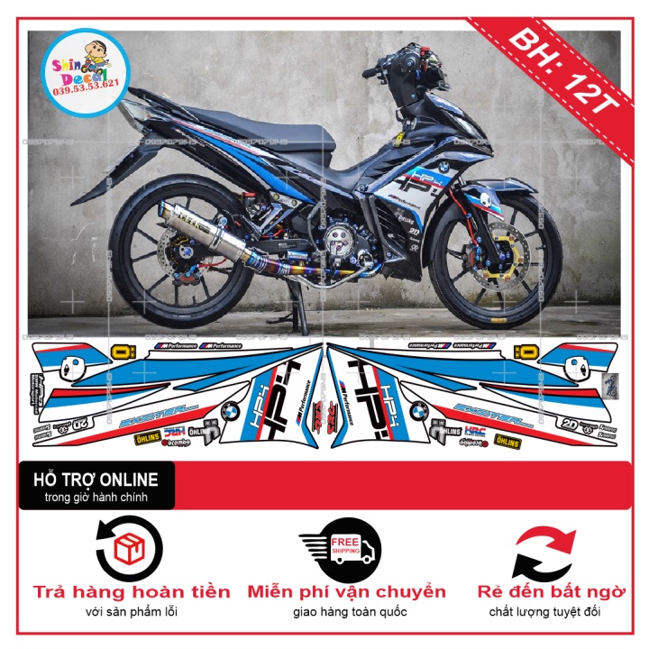TEM RỜI EX 2011 HP4 -- SHIN DECAL 2