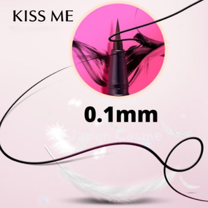 Kẻ mắt Kiss Me hàng Auth kẻ mắt nước lâu trôi không lem, bút kẻ mắt chống nước