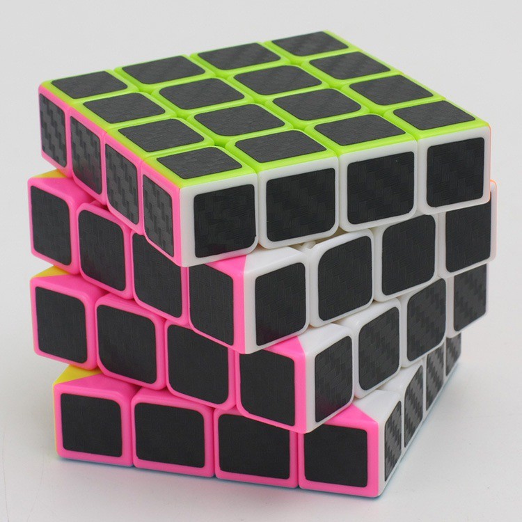 Rubik 4x4 Zcube Carbon - Rubik Cao Cấp Chuẩn Quốc Tế, Quay Trơn Mượt