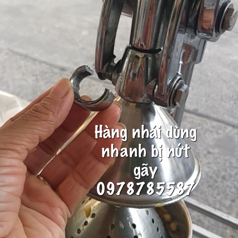 (RẺ VÔ ĐỊCH)  4.5 kg CHÍNH HÃNG MÁY ÉP CAM INOX 304  CHUYÊN NGHIỆP