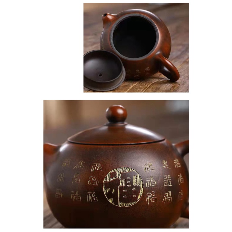 Ấm Tử Nê Khâm Châu Tây Thi 300 ml (Lọc Tổ Ong)
