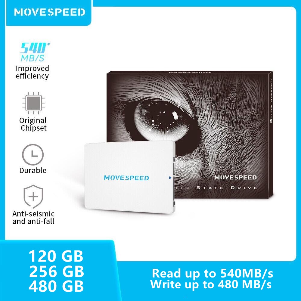 Ổ cứng ssd MOVE SPEED sata 3 120GB/128GB/240GB/480GB Bảo hành 36 tháng, ổ ssd 480gb lỗi đổi mới 1 đổi 1