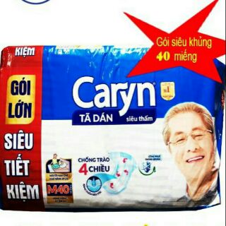 Tã dán người già Caryn M40 miếng