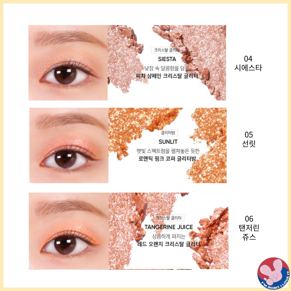 Bảng phấn mắt SUNLIT & Vegan trang điểm làm đẹp phong cách Hàn Quốc