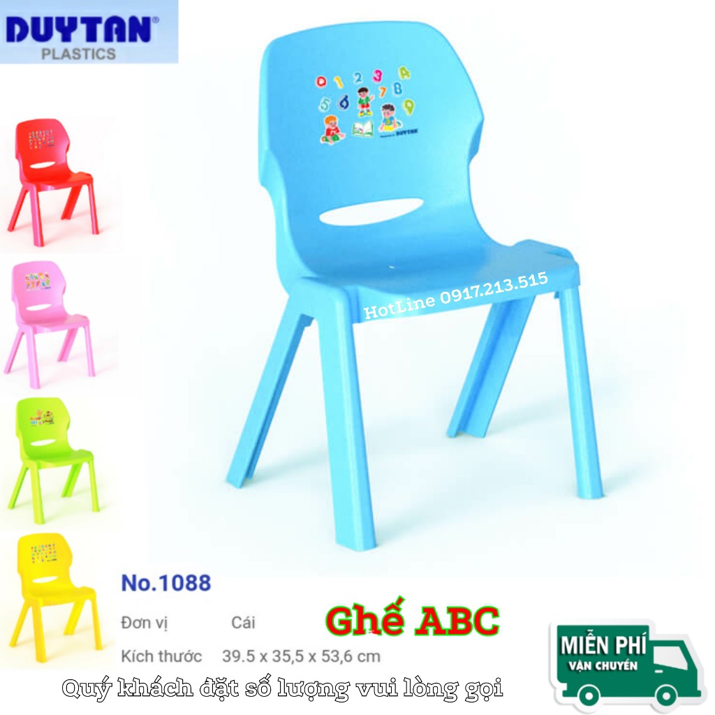 Ghế dựa nhựa duy tân ABC