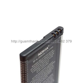 Pin Nokia 6650, N97, E52, E63, E61i, E71, E72, E90 BP-4L dung lượng Cao 2500mAh Zin Cty