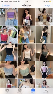 Áo croptop Áo top đẹp nữ