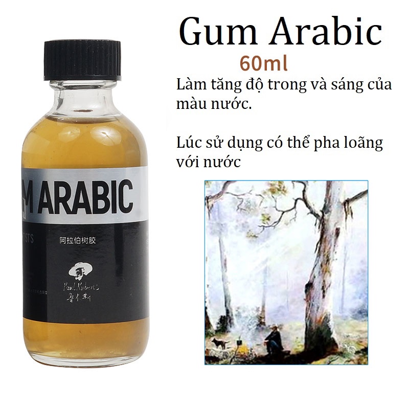Paul Rubens - Dung môi Gum Arabic và Cow Bile