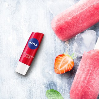 Son Dưỡng Môi Hương Dâu Nivea - 4.8g Hasaki Sản Phẩm Chính Hãng