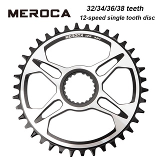 MEROCA Đĩa Đơn 12 Tốc Độ Cho Xe Đạp Leo Núi Phù Hợp Với Phụ Kiện Xích SHIMANO M7100/8100/9100