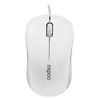 Chuột vi tính quang có day Rapoo N1130 màu trắng