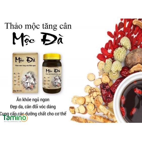 Viên Uống Tăng Cân Mộc Đà - Thức Uống Bảo Vệ Sức Khỏe